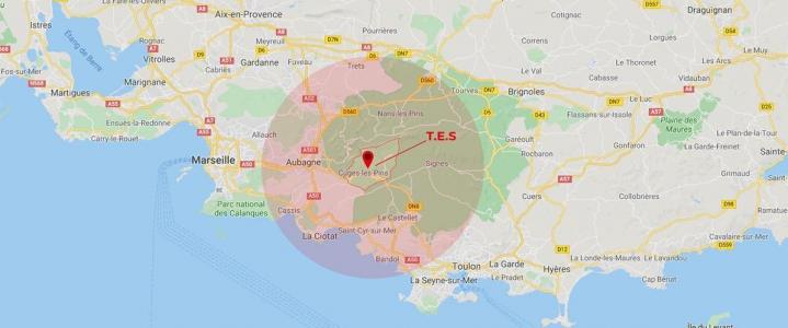 Travaux d'assainissement Aubagne